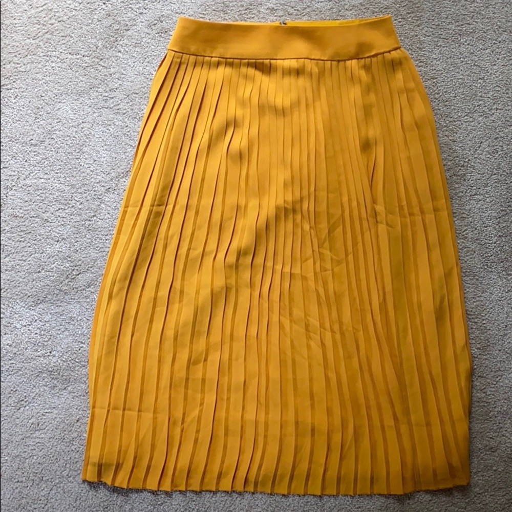 NWT JCrew pleated skirt. Size 0